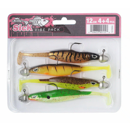 Berkley Sick Vibe Prerigged Mix 12cm 10g 4er-Pack