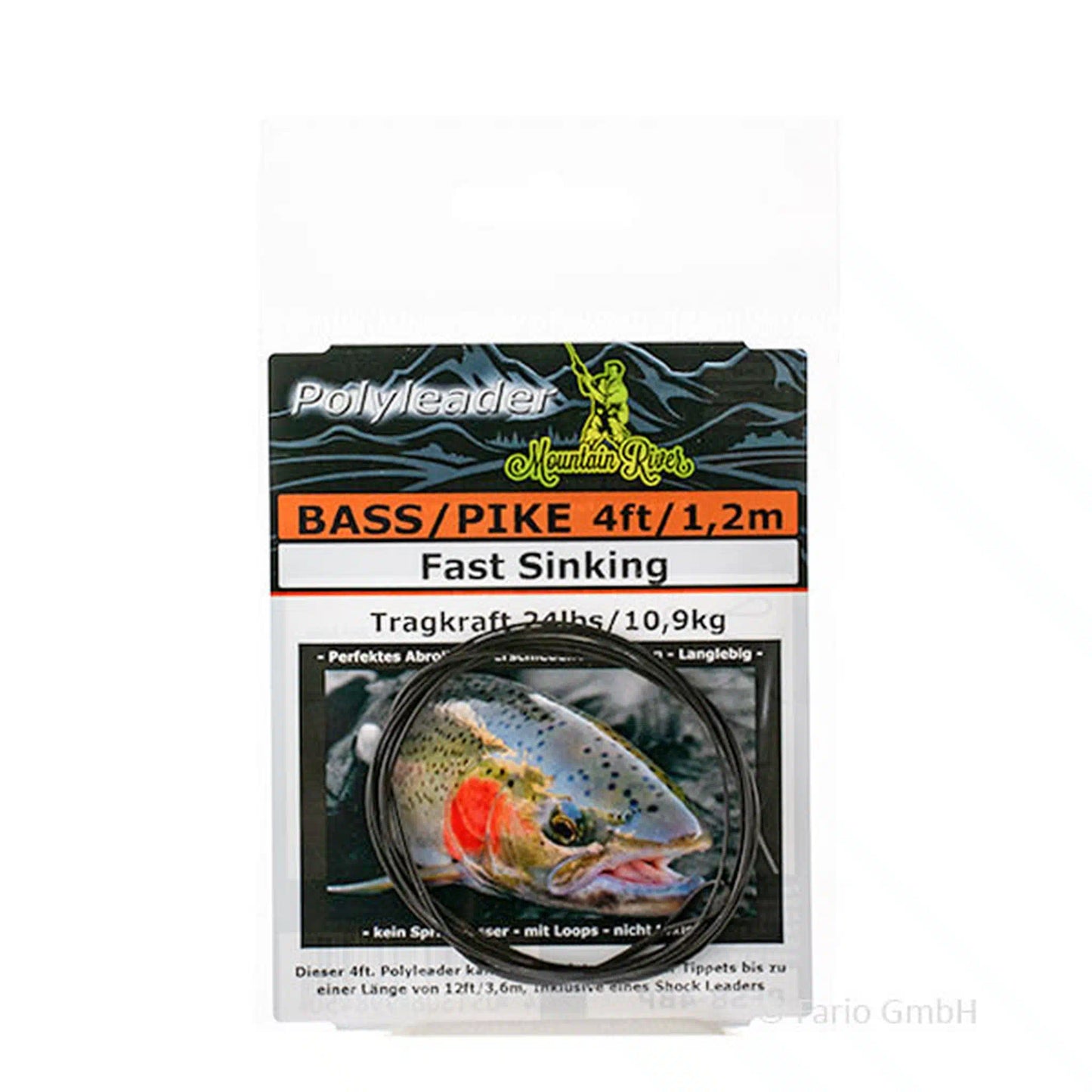 Polyleader Hecht/Bass 1,2m - 10,9Kg