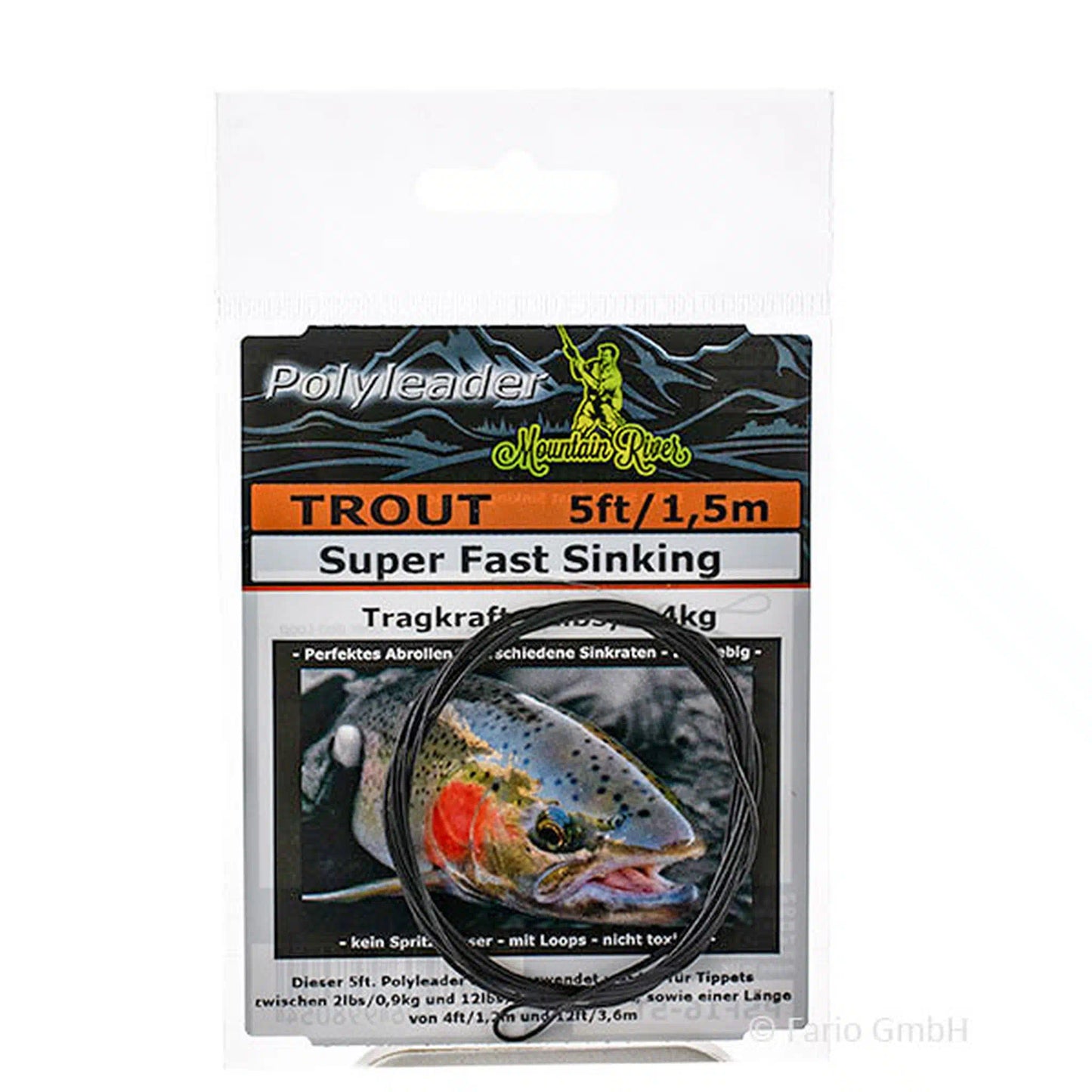 Polyleader Forelle 1,5m - 5,4Kg