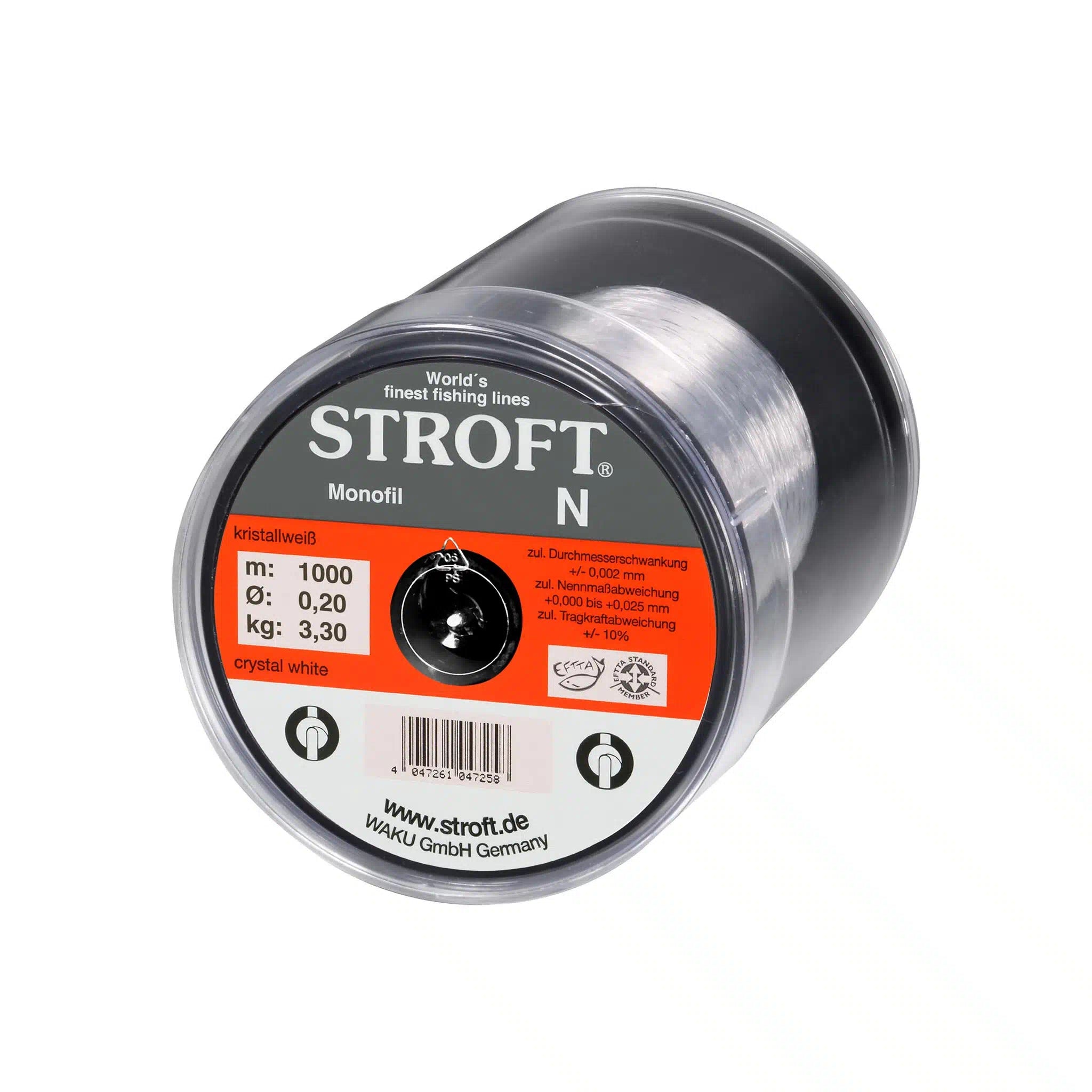 Stroft Fluorocarbon Fc1 Stroft Color Rote Monofile Angelschnur – 500 M