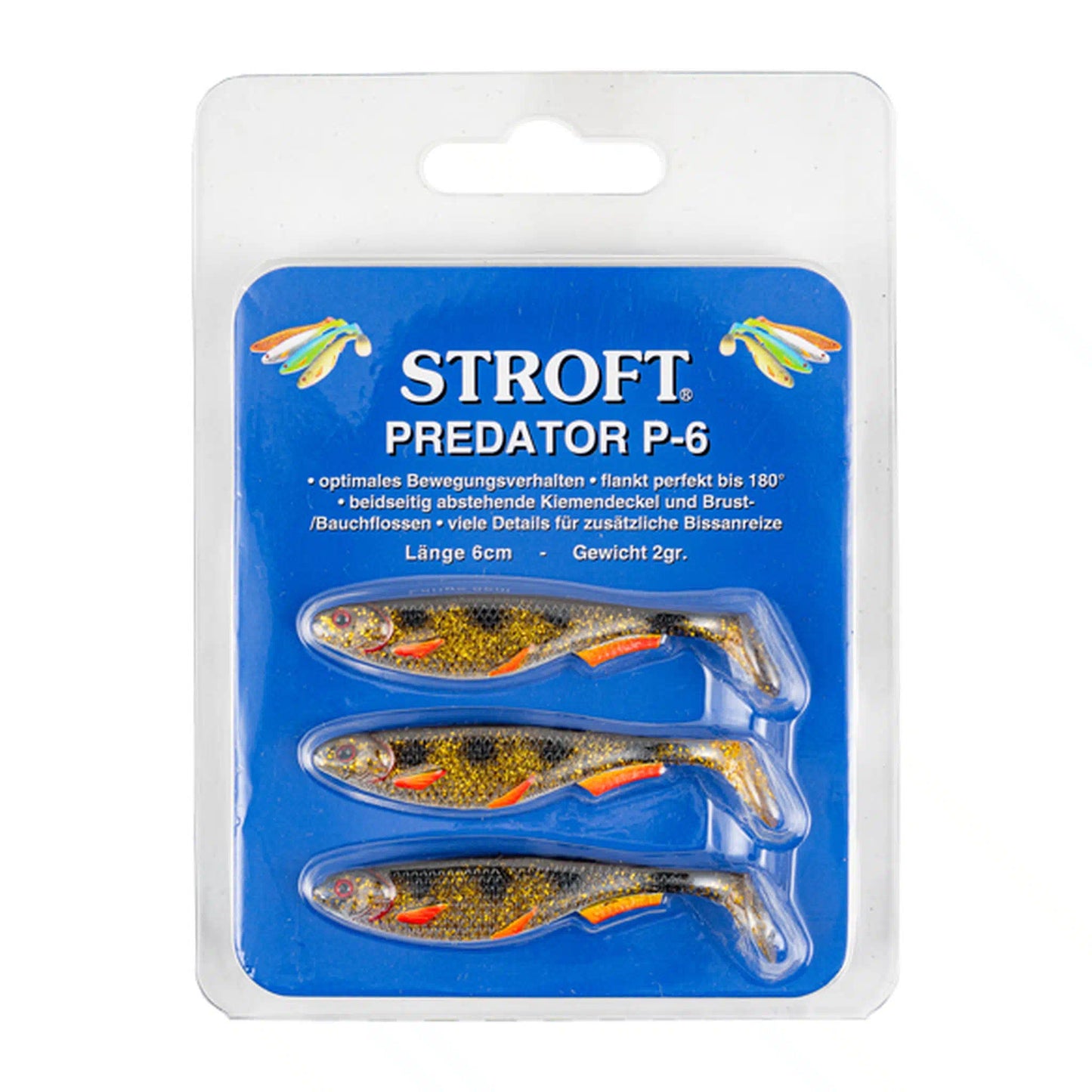 STROFT Predator 6cm - 3er Pack