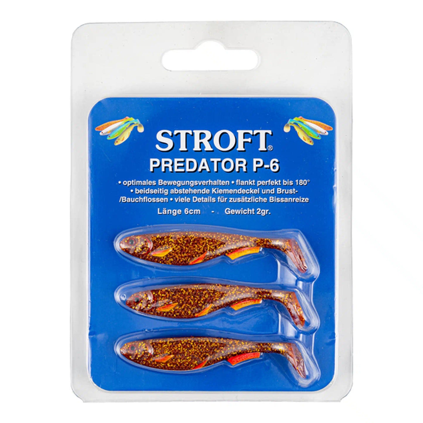 STROFT Predator 6cm - 3er Pack