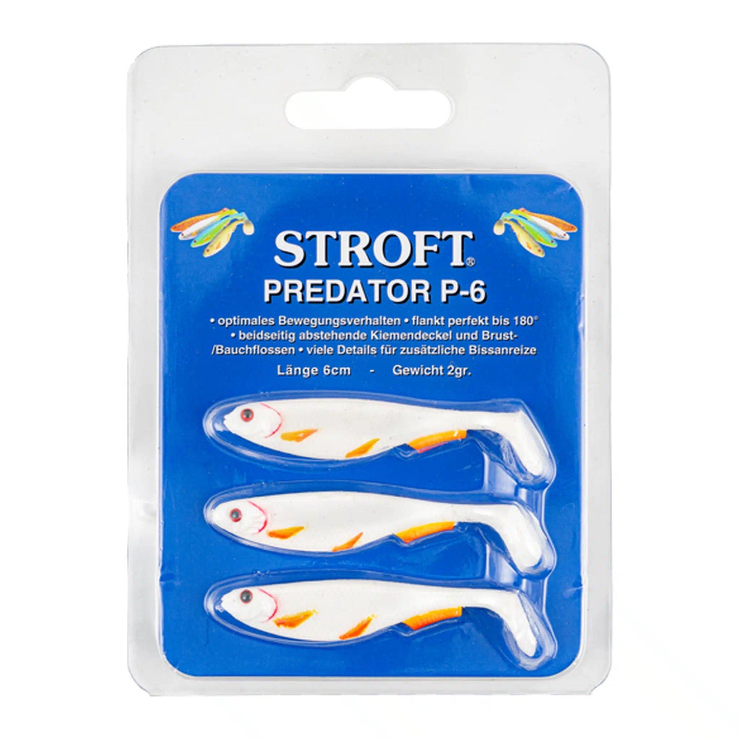 STROFT Predator 6cm - 3er Pack