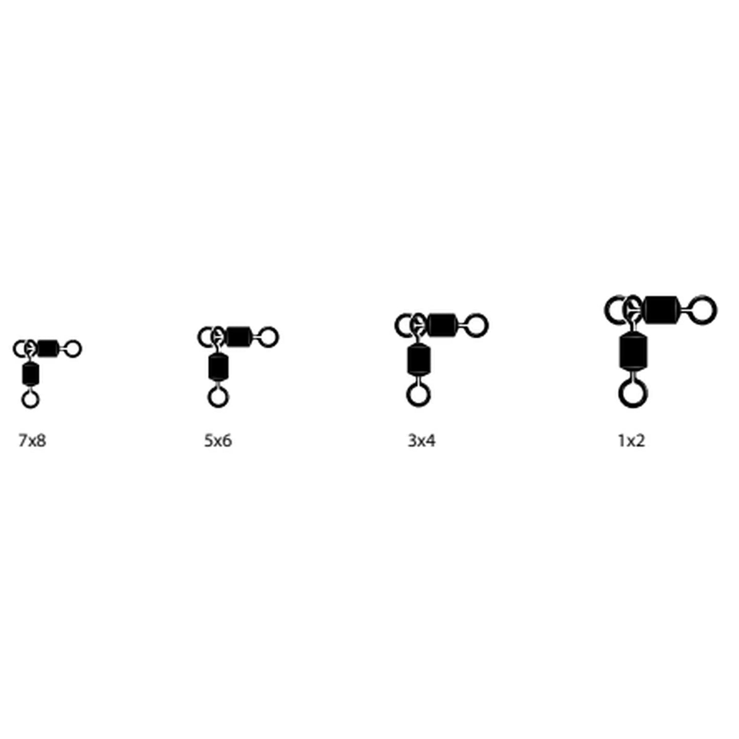 VMC 3591 Double Swivel - Doppelwirbel - Pack