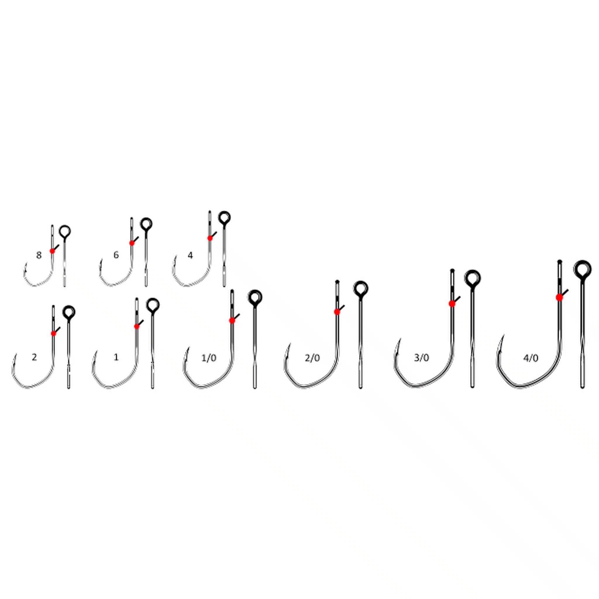 VMC Hamecon Simple 7230 Ne Cheboo Lock - H.No.4 Angelhaken