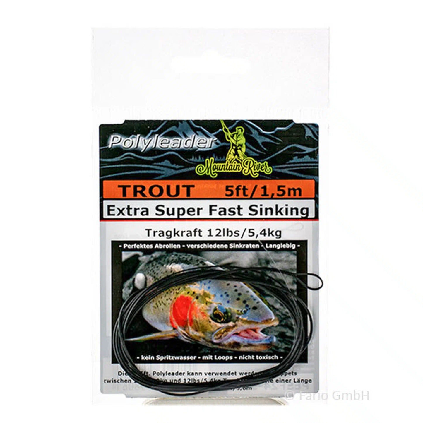 Polyleader Forelle 1,5m - 5,4Kg