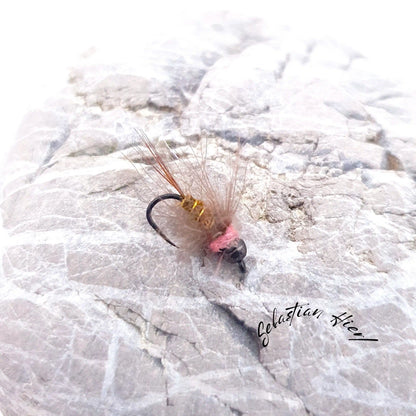 SH Pheasant Tail CDC Hotspot Tungsten Nymphe