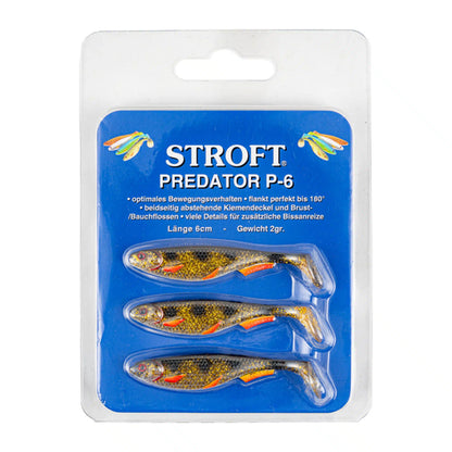 STROFT Predator 6cm - 3er Pack