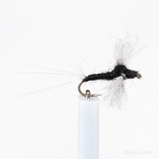 Spent barbless Schwarz