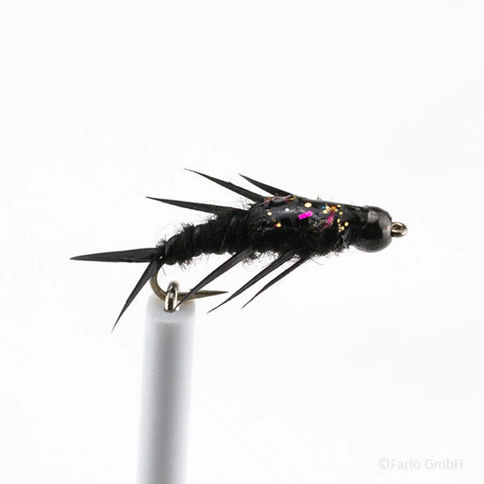 Steinfliege BHB barbed Schwarz