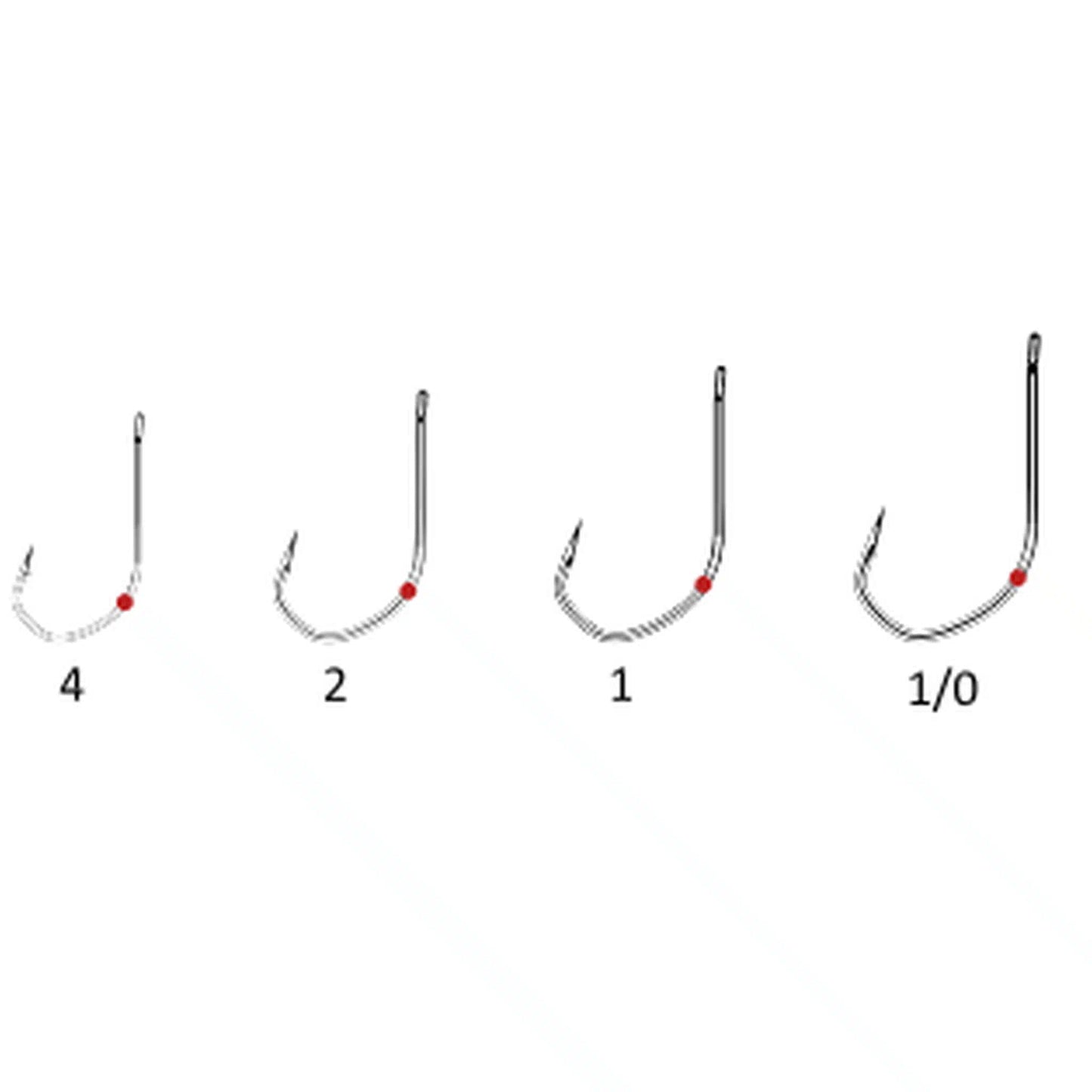 VMC Drop Lok 7130NE Haken - 10er Pack